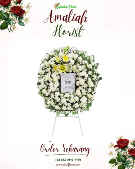 Krans Bunga Duka Pedamaran Timur